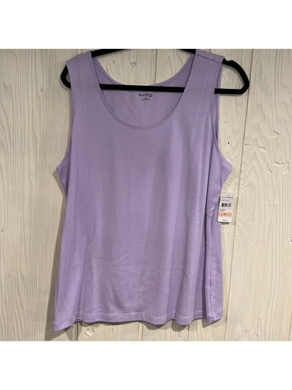 STUDIO WORKS TANK Top size 2X new with tags